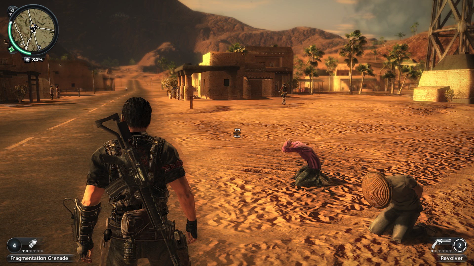 A Moment of Pause in Just Cause 2 | this cage is worms